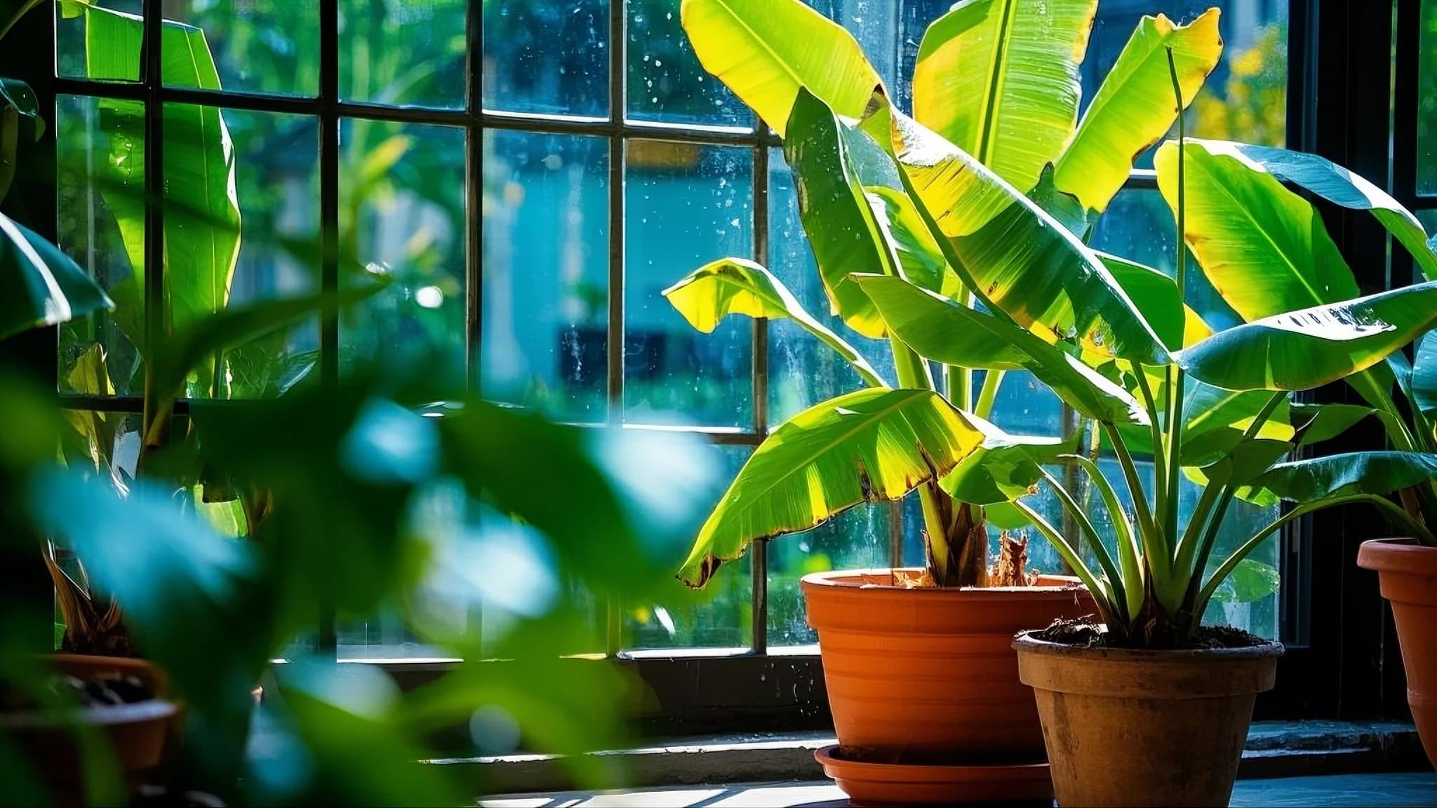 Banana Plant tropical plant