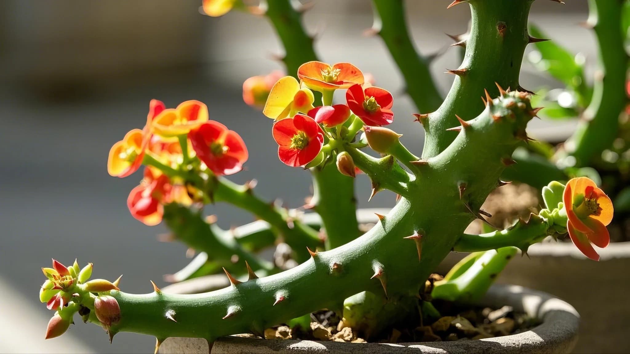 Crown of Thorns succulent