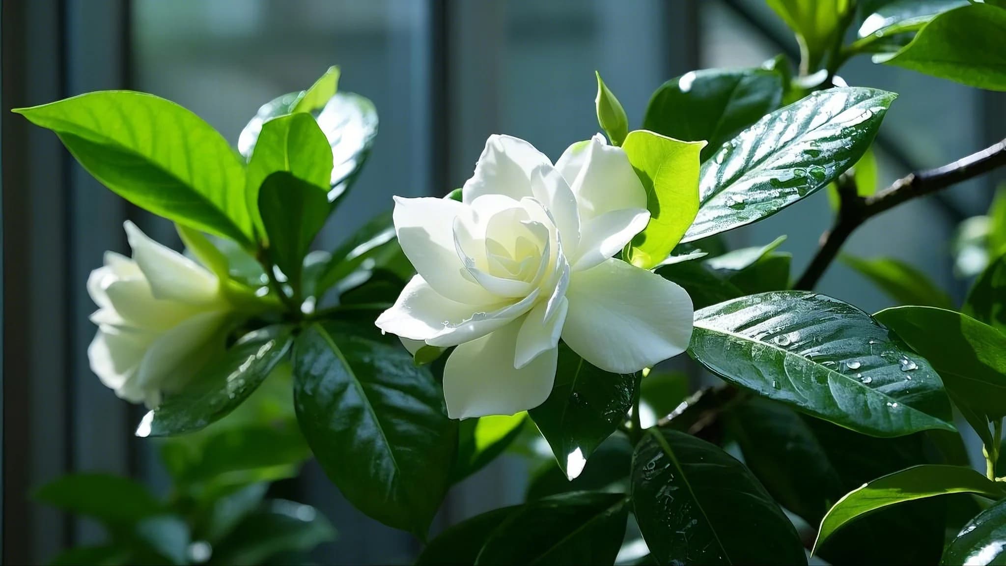 Gardenia flowering plant