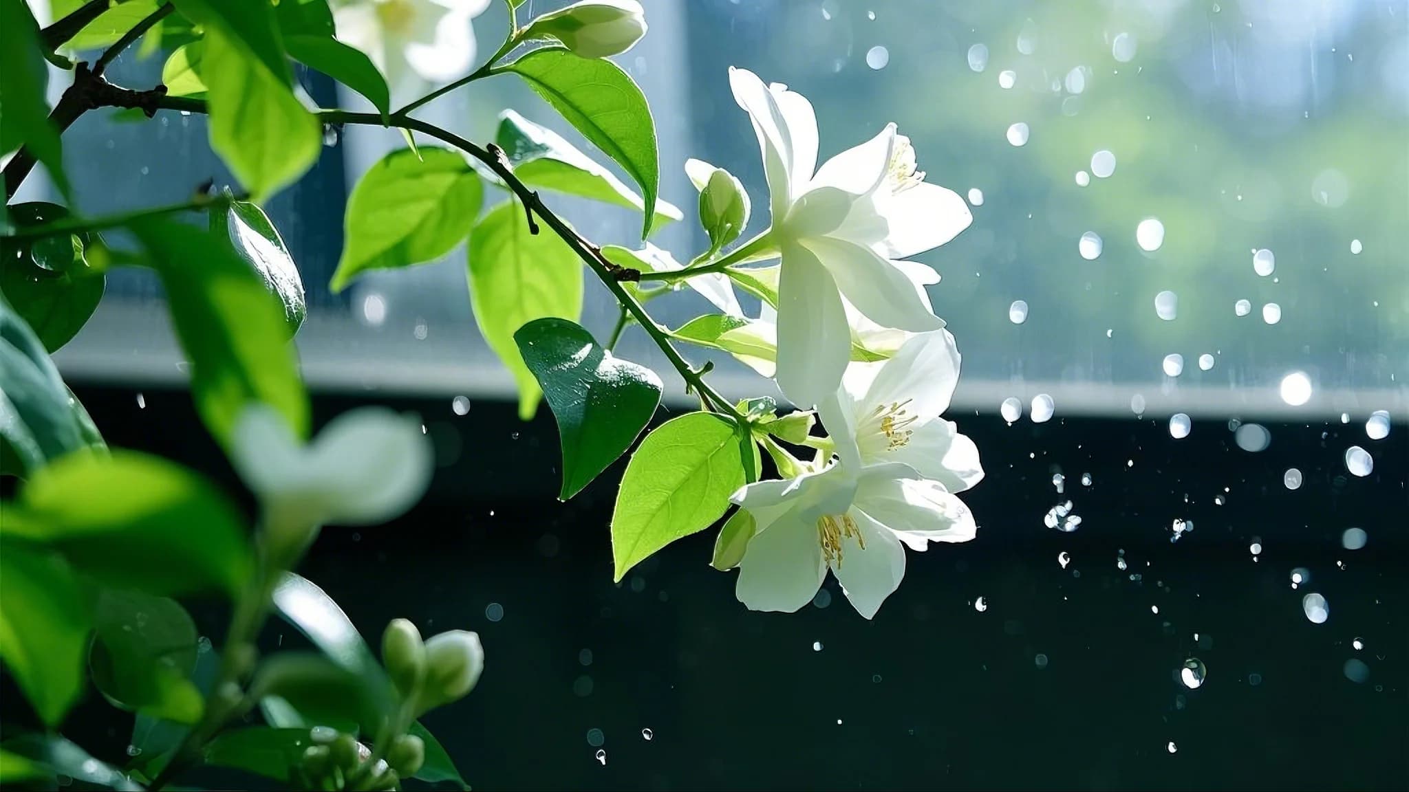 Jasmine flowering plant