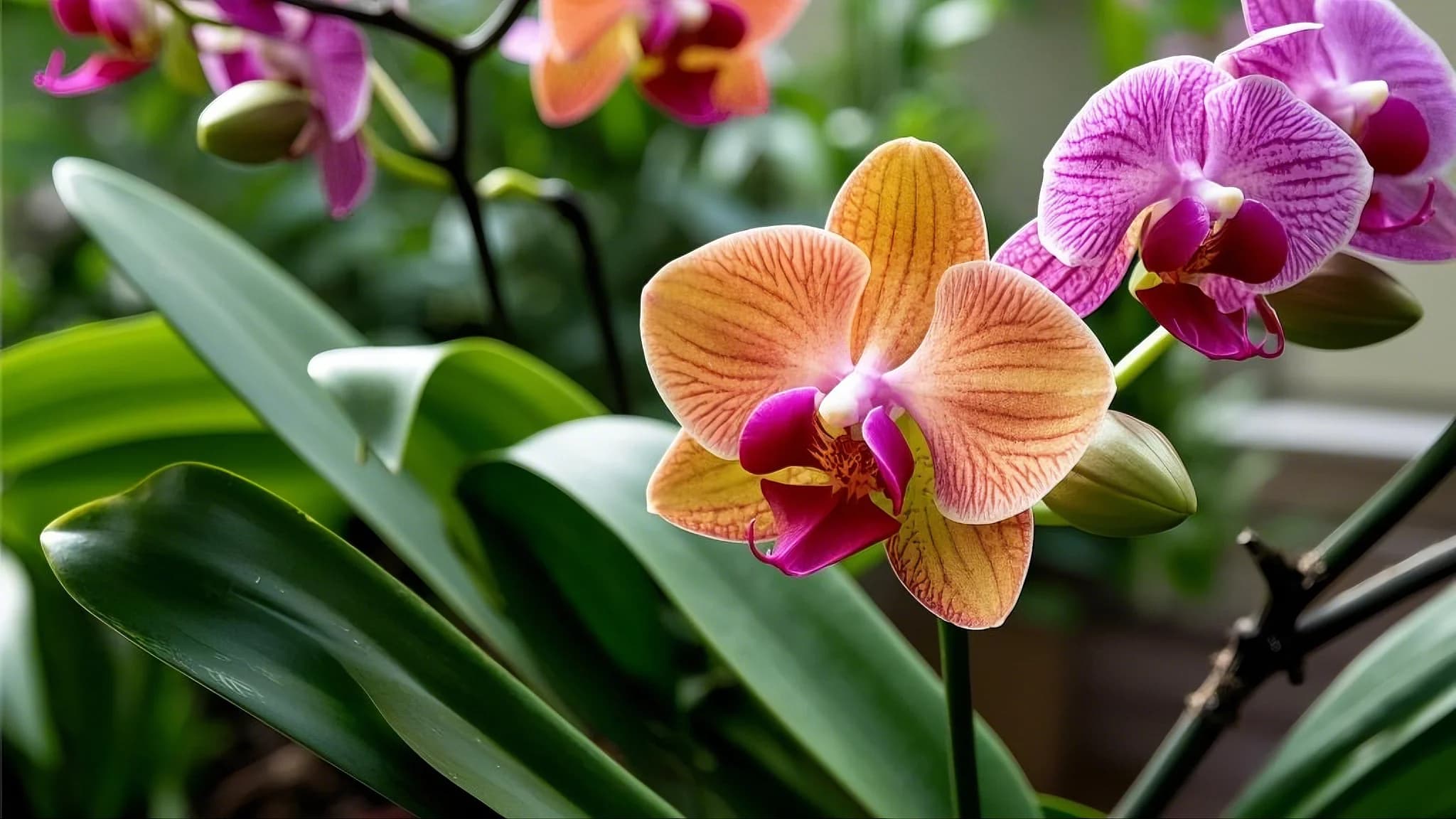 Orchid tropical plant